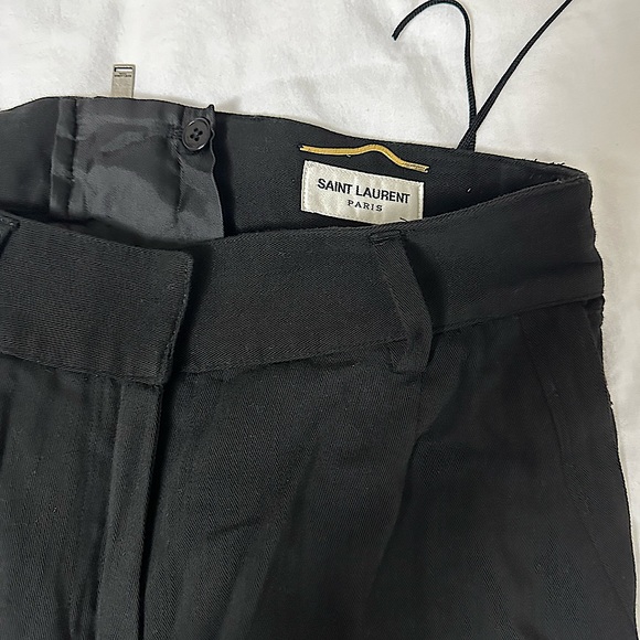 Saint Laurent straight leg pants. RARE - Picture 5 of 5